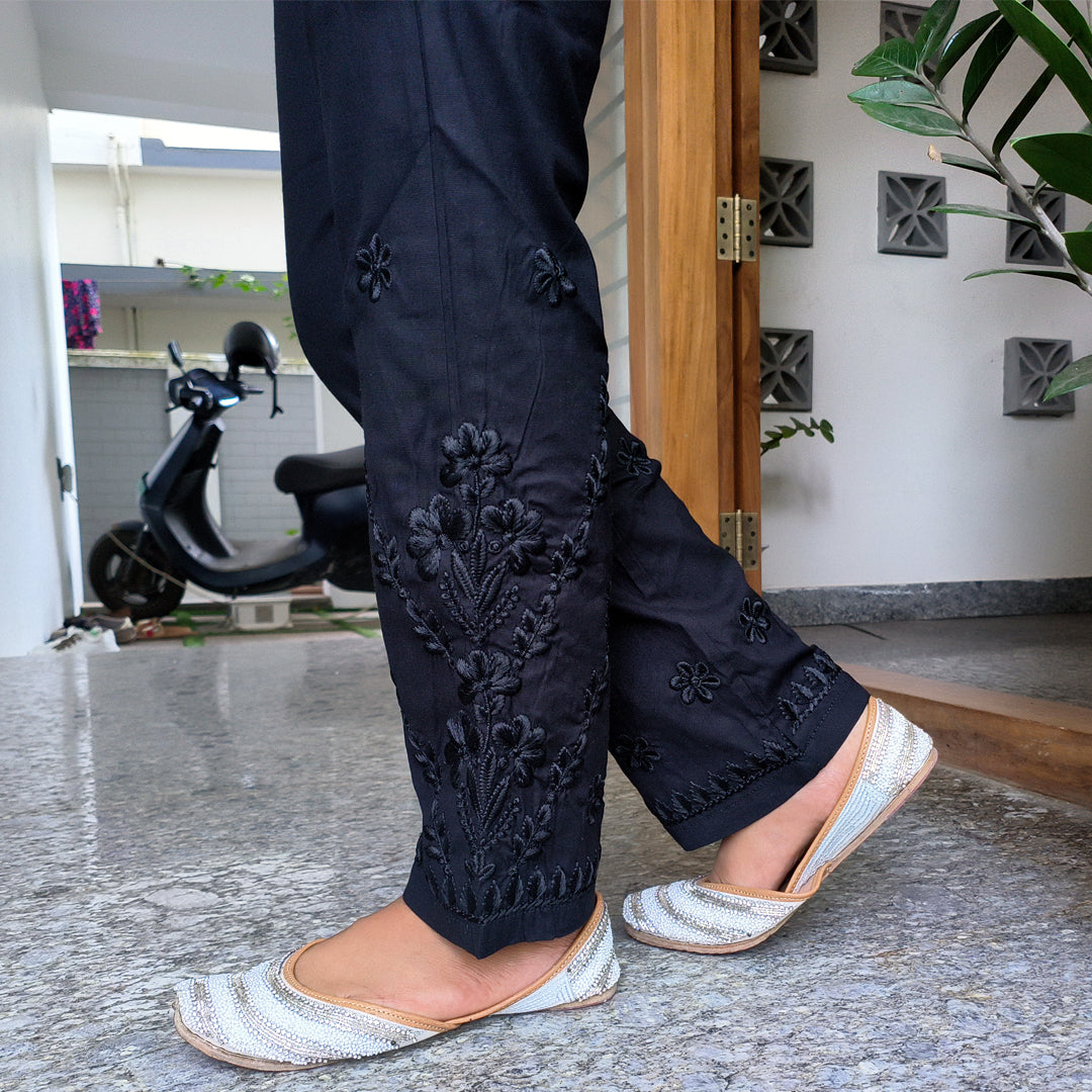 cigarette pant design Shibumi Silk Trousers in Mode Pair these pants with a tailored blouse for a polished office look LILYSILK Mulberry Silk Trousers Womens