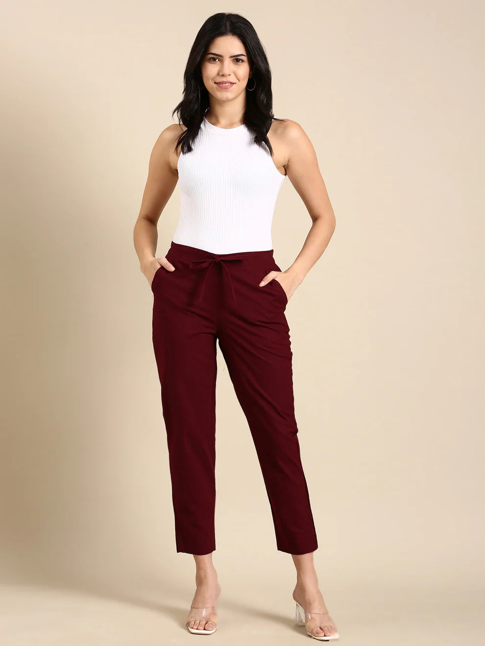 Premium Wine Classic Pants