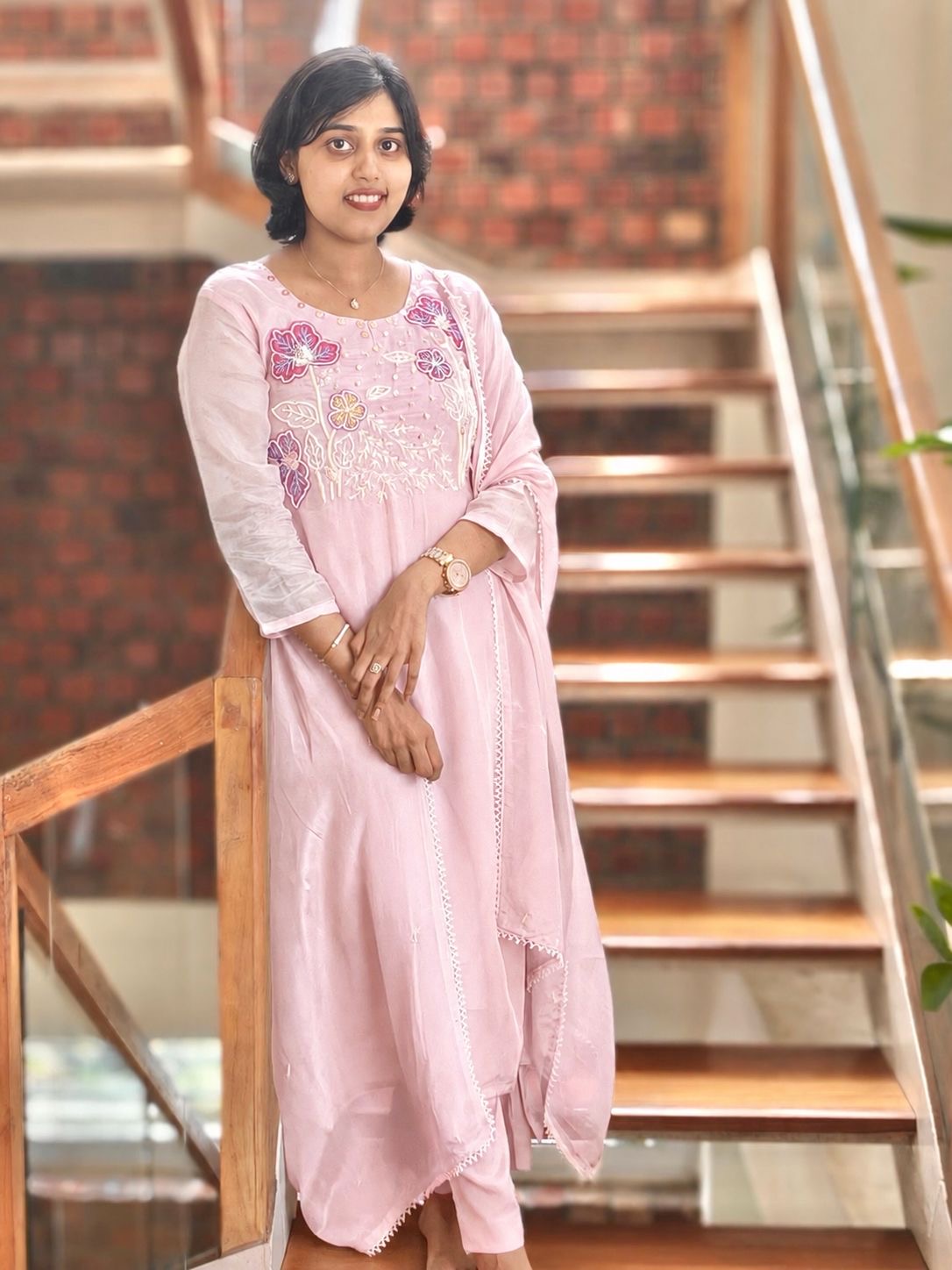 Premium Heavy Organza Embroidered 3-Piece Kurta Set | Designer Kurta, Pant & Dupatta