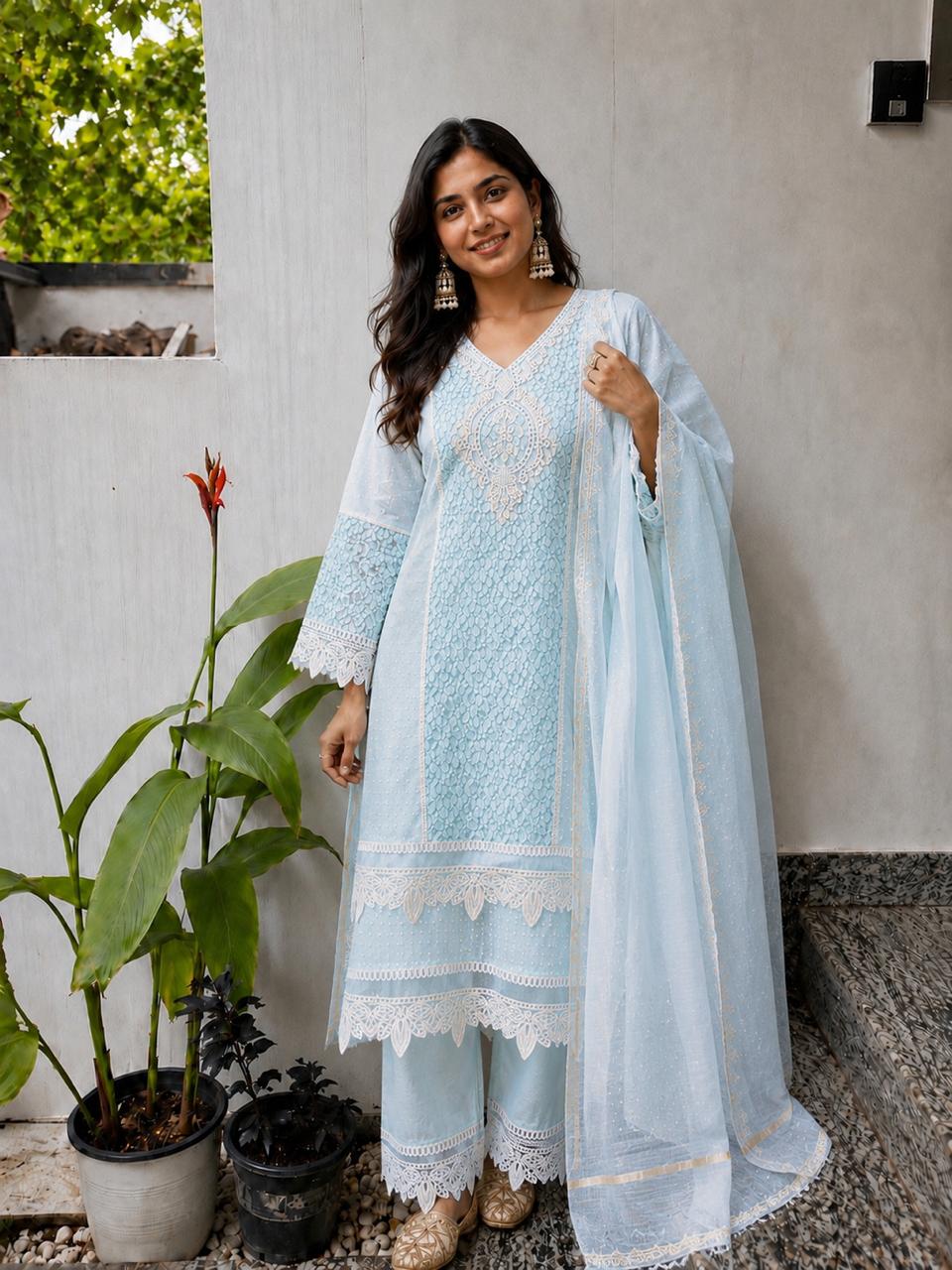 Pure Cotton Pakistani Salwar Suit