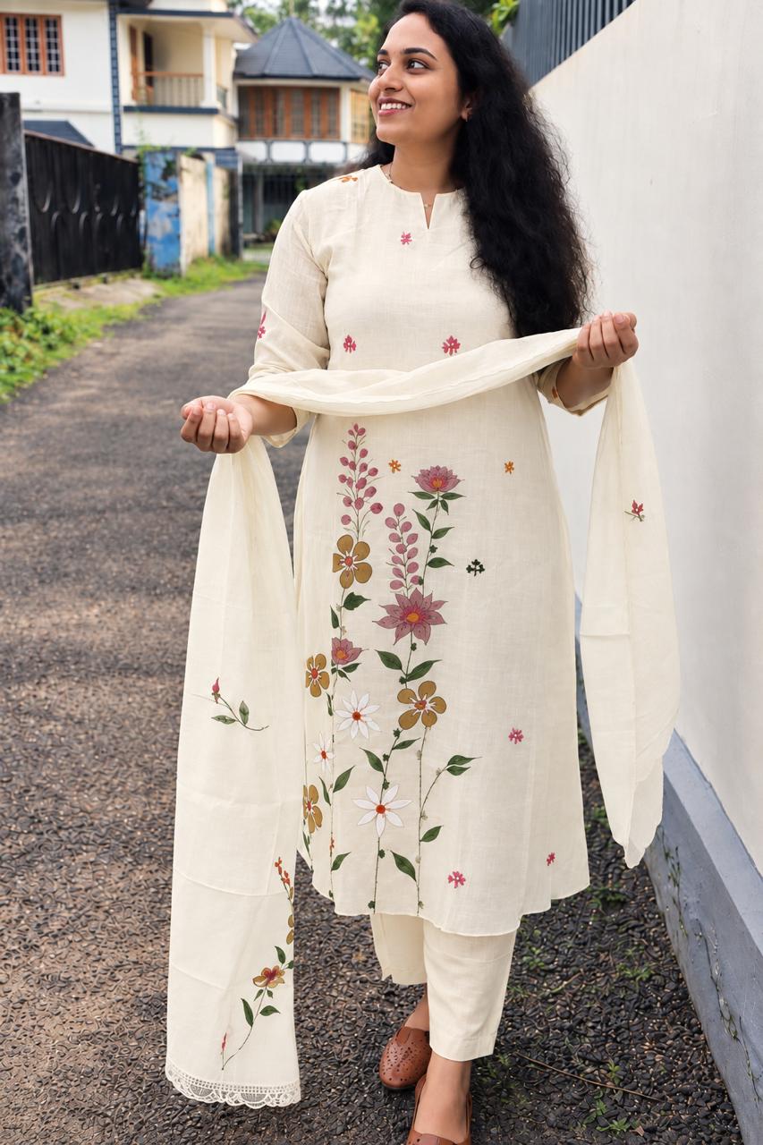 Premium Mul Chanderi Salwar Suit