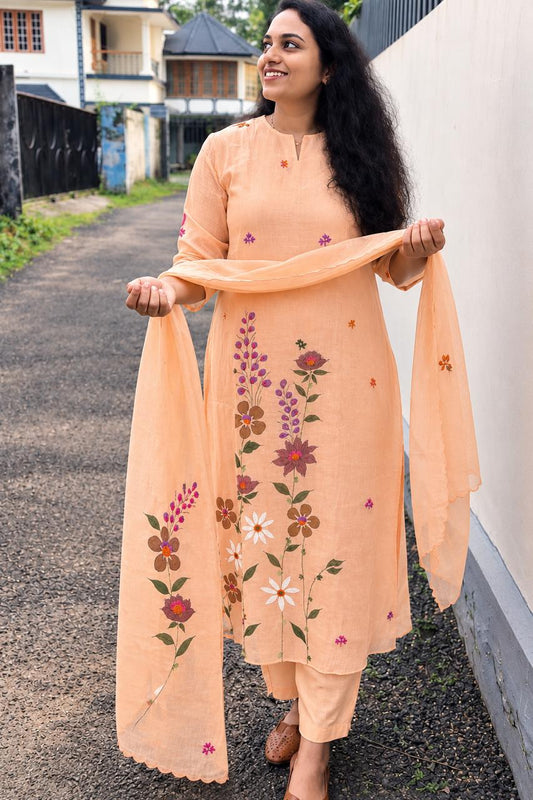 Premium Mul Chanderi Salwar Suit